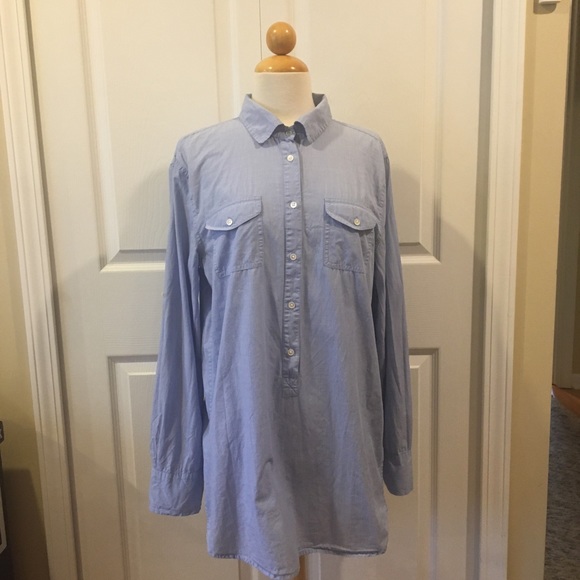 J. Crew Chambray Tunic - Picture 7 of 7